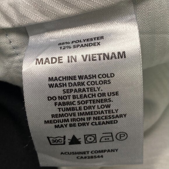 FootJoy Shorts Men's 38 Black 10" Golf Performance Stretch Flat Front - Picture 8 of 13